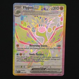 Flygon ex SV08: Wogende Funken Pokemon Ultra Rare Holofoil 222/191 NM - Bild 1 von 6