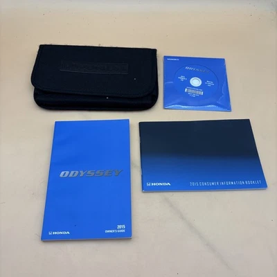 Honda Odyssey 2015 manual del propietario CD con estuche envío gratuito Foto 1 de 3