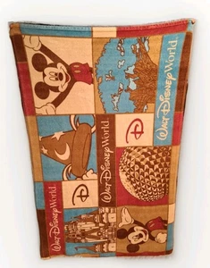 Coperta Lancio Parchi Mondiali Walt Disney Vintage Bambini 38X61 Il Classico Logo WDW - Foto 1 di 6