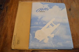 Pitts Aerobatics Vintage Mailer, 8 x 10 foto biplano, diagramma, pacchetto libretto, 1979 - Foto 1 di 5