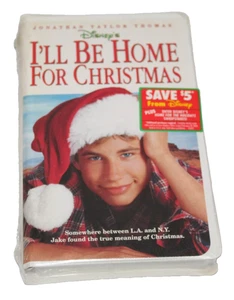 I'll Be Home For Christmas VHS 1999 Disney Jonathan Taylor Thomas Gary Cole - Picture 1 of 3