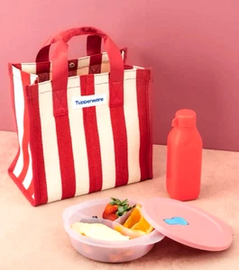 My Lunch Set TUPPERWARE - Fiambrera, Botella 500ml y Bolsa de Almuerzo (Juego de 3) - Imagen 1 de 6