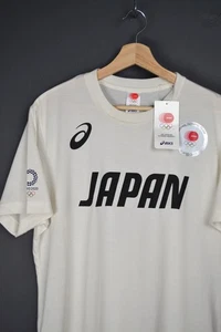 Tokyo 2020 Olympic Team Japan T-Shirt weiß Größe 2XL Asics Official Olympics - Bild 1 von 10