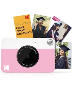 Kodak Printomatic Full-Color Instant Print Digital Camera - Zink 2X3" Paper Reqd - Picture 1 of 19