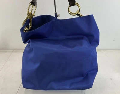 Bolso de hombro JPK Paris 75 azul de tela texturizada Foto 1 de 4