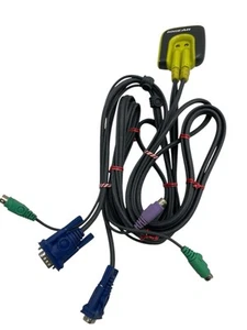 IOGEAR GCS62 KVM Switch PS/2 VGA CABLE CORD - Picture 1 of 5