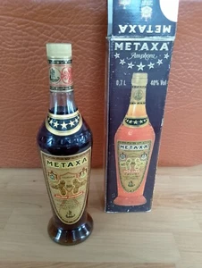 Metaxa 7 Sterne inkl. OVP 40 % vol ältere Abfüllung, Alt - Bild 1 von 3