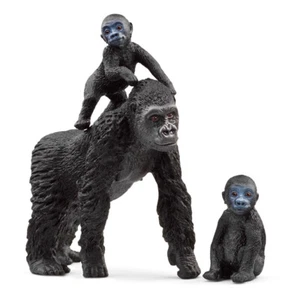SCHLEICH Wild Life Gorilla Family Toy Figure - Picture 1 of 2
