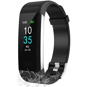 LEBEXY Fitness Armband: IP68 Wasserdichter Fitness Tracker für aktive Erwachsene - Bild 1 von 1