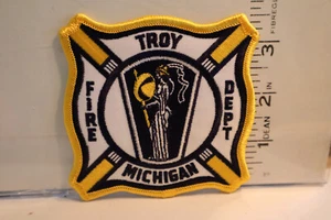 fire patch TROY FIRE DEPT MICHIGAN - Picture 1 of 1