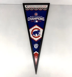 Chicago Cubs 2016 World Series Champions Pennant MLB Baseball Framed Pennant - Picture 1 of 9