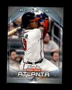  2020 Topps National Baseball Card Day #3 Ronald Acuna Jr. (ref 108136)