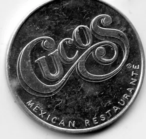 Mardi Gras Doubloon: Cucos Aluminum - Picture 1 of 2
