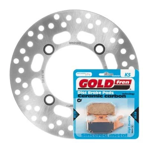 MTX Front Right Brake Disc and Pad Kit for Suzuki LTA500X Kingquad 4WD 2011-2017 - Picture 1 of 1