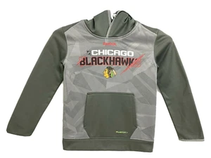 Chicago Blackhawks Reebok boys center ice hoodie size Small 8-10 - Picture 1 of 10