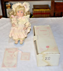Tiffany Doll By Phyllis Parkins 1992 Hamilton Collection Bisque porcelain