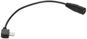 2 interfacce micro USB universali generiche a spina da 3,5 mm adattatore auricolare nero NUOVO - Foto 1 di 1