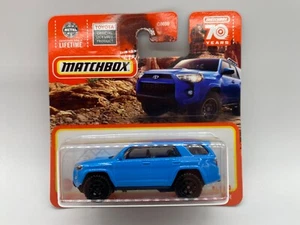 Matchbox 2018 Toyota 4Runner #92 Voodoo Blue 2023 sealed - Picture 1 of 7