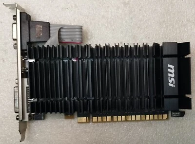 ✅Carte Graphique Msi Nvidia GeForce GT610 2Gb DDR3 / DirectX 11 / HDMI/DVI/VGA - Immagine 1 di 4