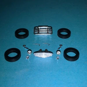 Corgi Vanguards VA051 Austin Healey Spare Parts Pack with Tyres A2.7 - Picture 1 of 2