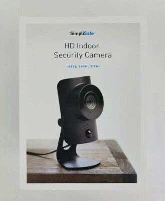 NEW SimpliSafe HD Indoor SimpliCam 1080p Wireless Security Camera - Black - Image 1 of 4