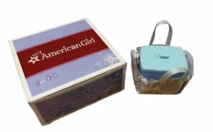 American Girl STACKABLE LUNCH SET for DOLL playfood napkins carrier RETIRED NEW - Picture 1 of 5