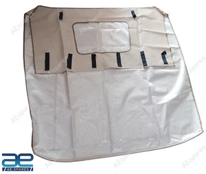 Waterproof Summer Soft Top Canvas For Willys Jeep MB CJ 2A 3A Ford GPW S2u - Picture 1 of 8