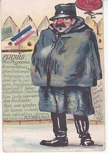 CPA 180 - Humor - Tabak Moro = Kuh Flicard und ihr Programm - Bild 1 von 2