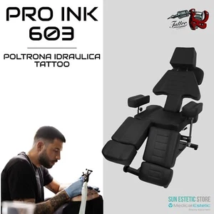 Pro Ink 603 poltrona lettino tattoo idraulica multifunzionale per tattuaggi - Foto 1 di 7