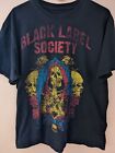 T-shirt Label Society Taille L 2014 Tour Concert T-shirt Band Tee Death