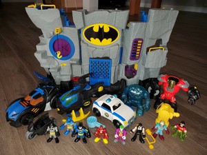 baticueva imaginext mattel