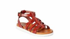 WONDER NATION Women Size 5 GLADIATOR SANDALS BROWN COLOR Girls Big Girls New