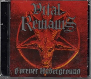 VITAL REMAINS-FOREVER UNDERGROUND-CD-REISSUE-death metal-deicide-hate eternal - Foto 1 di 2