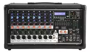 Peavey PVI8500 8-Channel Powered Mixer - Picture 1 of 2