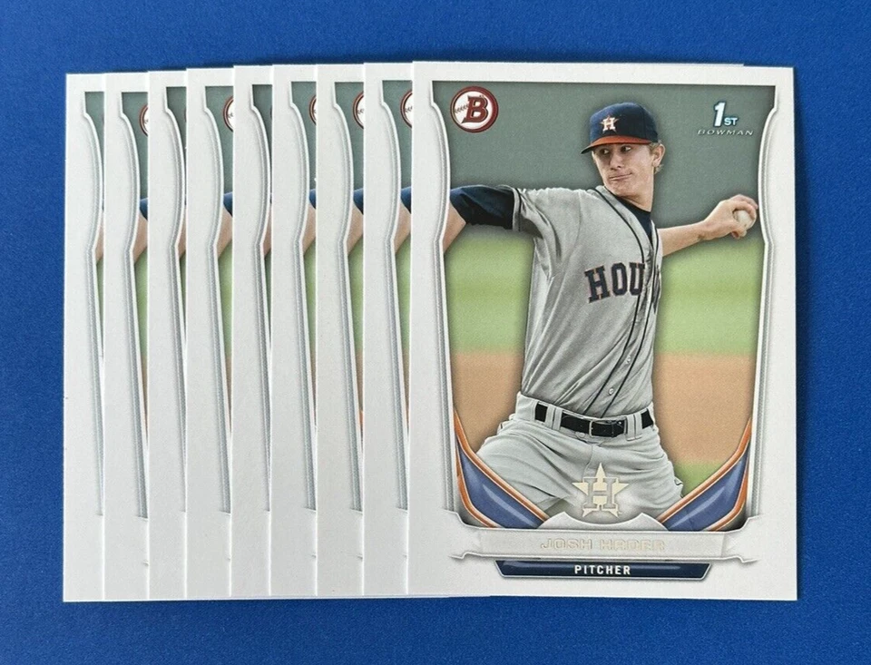 Josh Hader 2014 Bowman Prospect RC Rookie Lot (9)  BP69 Houston Astros - Image 1 of 1