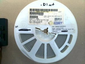 KEMET C0805C103K5RAC7800 10nF 0.01µF 50V 10% X7R Capacitor SMD 0805 OPEN REEL - Foto 1 di 3