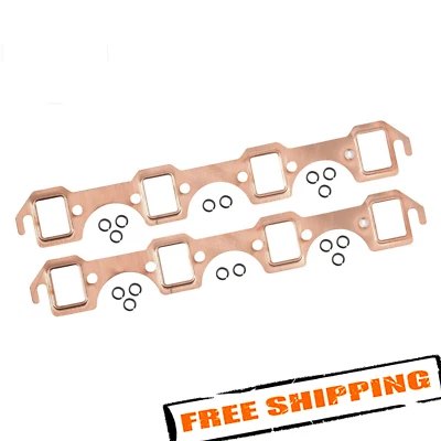 Juntas de cabezal de sello de cobre Mr. Gasket 7160 para bloque pequeño Ford 289-351W 64-95 Foto 1 de 2