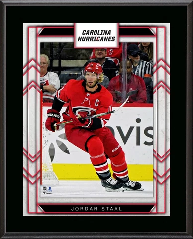 Jordan Staal Carolina Hurricanes 10.5" x 13" Player Plaque Cover