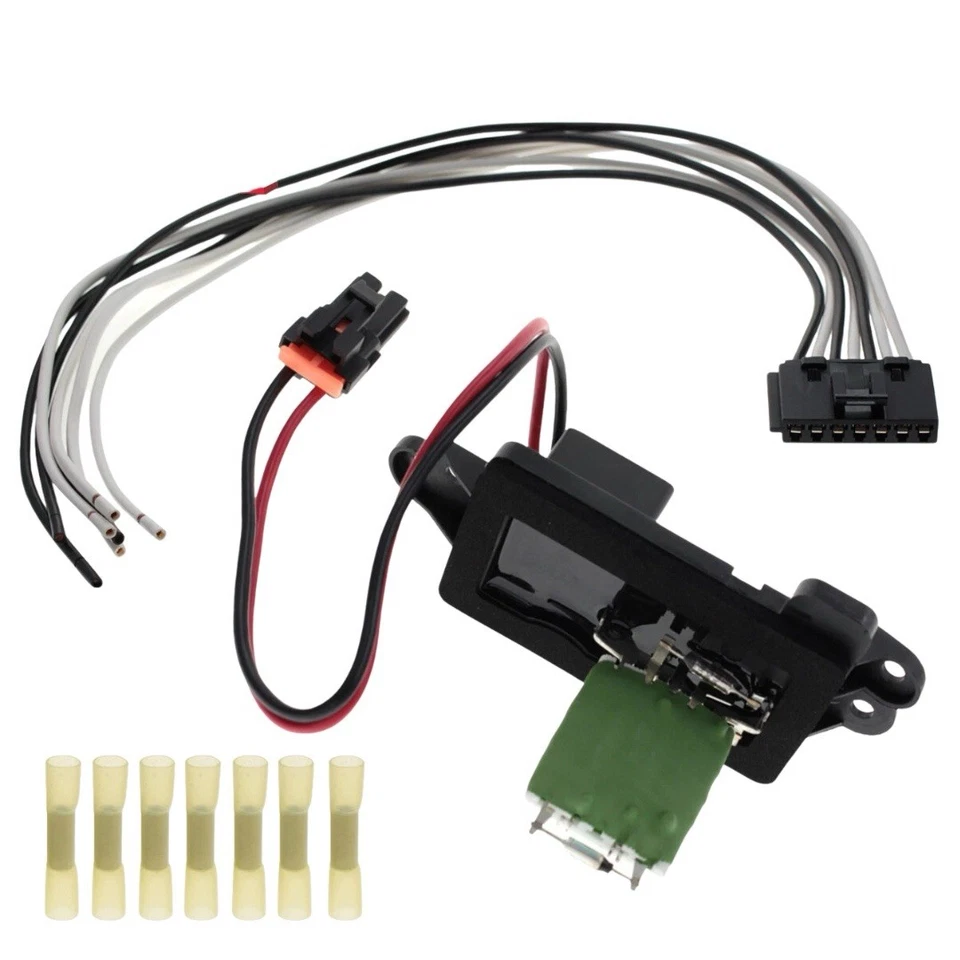 Ventilador de CA calentador soplador motor resistencia delantero para camioneta Chevy Cadillac GMC Foto 1 de 1