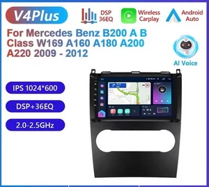 Autoradio 9" Per Mercedes-Benz Classe A/B 8+64GB Octa Core + Telecamera Inclusa - Foto 1 di 13