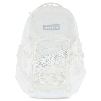 Supreme FW23 3D Logo Backpack White - Image 1 of 3