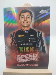 2024 Topps Chrome F1 Speed Demons Enzo Fittipaldi SD-23 - Imagen 1 de 2