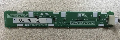 Sharp QPWBNE407WJZZ/DUNTKE407WE/DUNTKE406WE cirucit boards from LC-19SB14U - Image 1 of 4