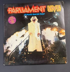 Parliament Live P Funk Earth Tour 1977 Funk Soul 2LP Vinyl Record NBLP READ - Picture 1 of 11