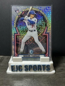 2023 Bowman #ROYF-12 Miguel Vargas Novato del Año Favoritos Mojo Refractores - Imagen 1 de 2