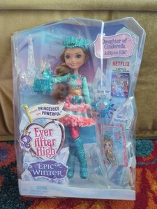 Ever After High ASHLYNN ELLA Princess Doll Set Epic Winter Mattel Nuovo con scatola - Foto 1 di 24