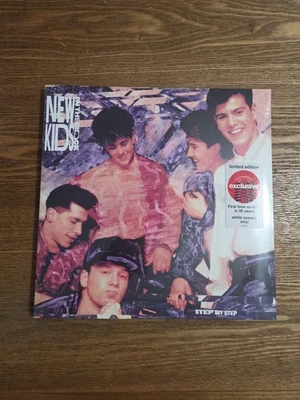 New Kids On The Block NKOTB - Step By Step (Target Exclusive White Color Vinyl) - Image 1 of 2