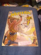 👢 Western Comics #64 DC Aug.1957 early silver age Pow Wow Smith greytone cover