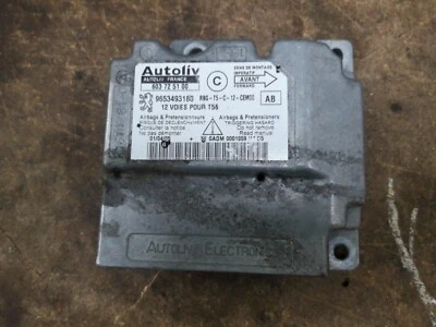 PEUGEOT 307 CC AIRBAG SRS ECU MODULO AUTO LIV 9653493180 AIRBAG ECU - Immagine 1 di 2