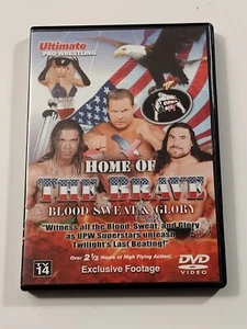 Ultimate Pro Wrestling Heimat der Tapferen DVD Frankie Kazrian Kaz SCU AEW UPW Joe - Bild 1 von 4